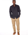 LONG SLEEVE BUTTON UP SHIRT