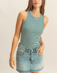 STRIPED RIB TANK