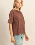 ULTRA SUEDE TEE