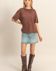 ULTRA SUEDE TEE