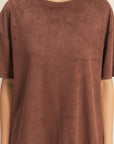 ULTRA SUEDE TEE