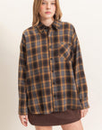 PLAID FLANNEL SHIRT
