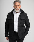 HUNTER HOUNDSTOOTH KNIT JACKET