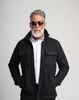 HUNTER HOUNDSTOOTH KNIT JACKET