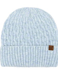 CABLE KNIT TOQUE