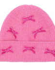 VELVET BOWS BEANIE
