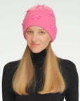 VELVET BOWS BEANIE