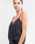 WINDOW PANE TIE FRONT TANK