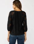 FLORAL RAGLAN SLEEVE BLOUSE