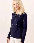 EMBROIDERED STAR SWEATER