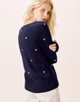 EMBROIDERED STAR SWEATER