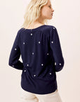 EMBROIDERED STAR SWEATER
