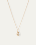MINI EGRET PENDANT NECKLACE