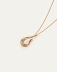 MINI EGRET PENDANT NECKLACE