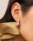 PUFFY U-LINK EARRING