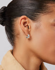 MINI TOME HOOP EARRINGS