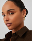 PUFFY DETACHABLE LINK EARRINGS
