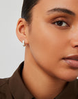 PUFFY DETACHABLE LINK EARRINGS
