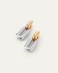 PUFFY DETACHABLE LINK EARRINGS
