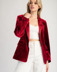 VELVET BLAZER