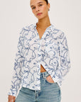 JOSEPHINE NAUTICAL CHAINS LONG SLEEVE SHIRT