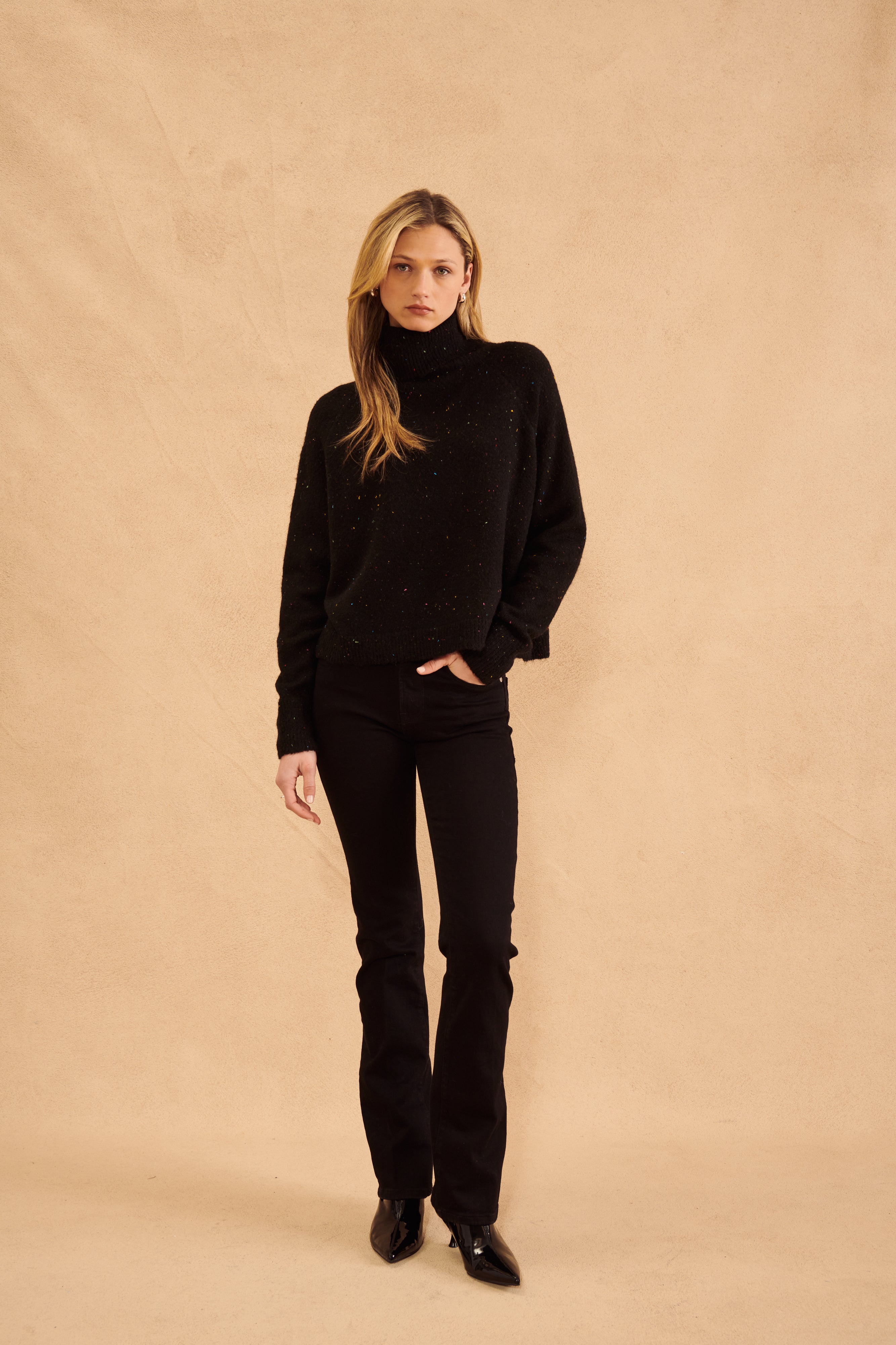 EMMETT SLOUCH NECK SWEATER