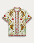 BEACH SHIRT IN TIGER CREAM