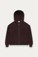 KNITTED ZIP HOODIE