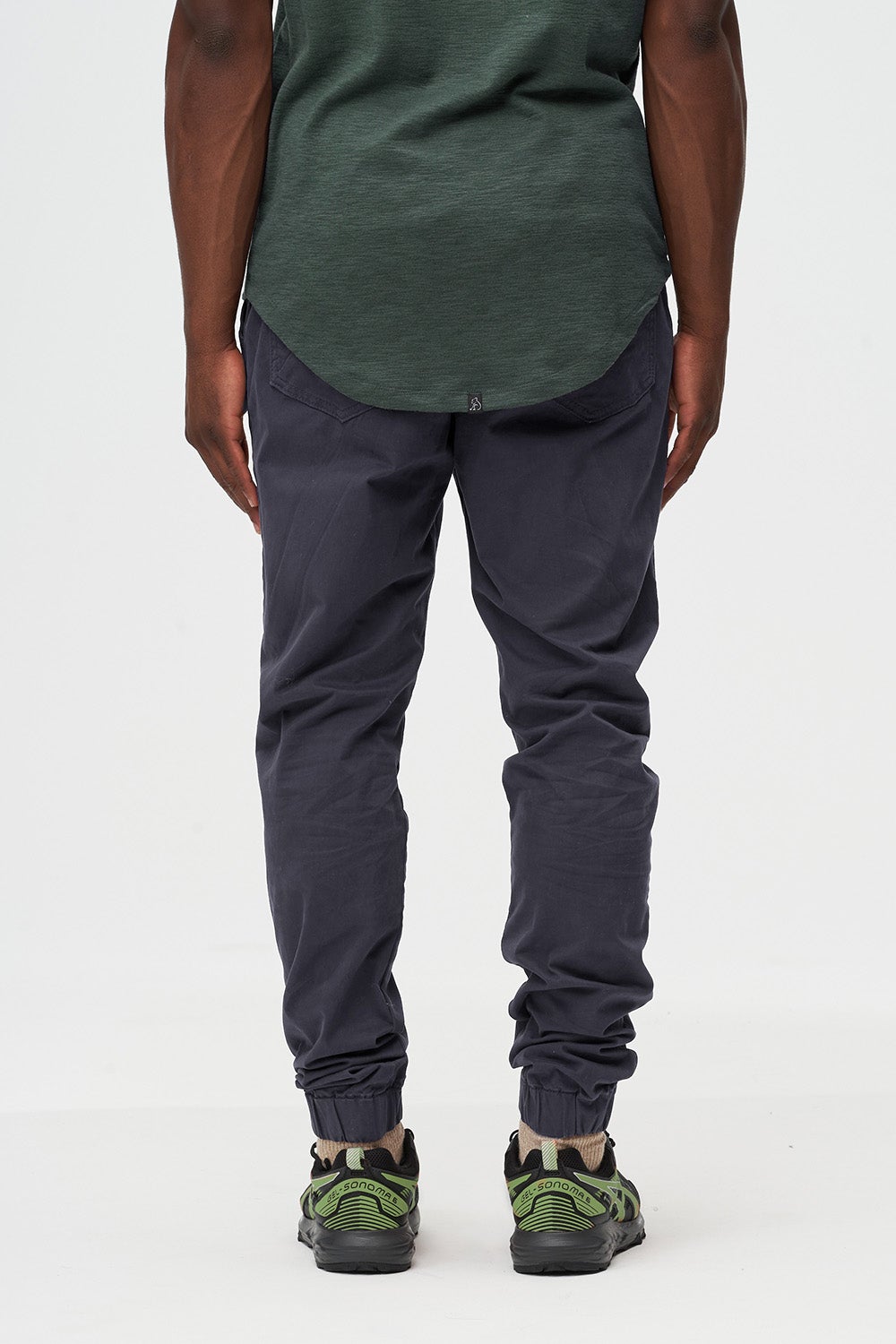 Grey chino joggers online