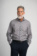 LEAVES PRINT TWILL SHIRT