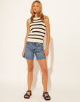LYNX STRIPED KNIT TANK