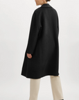 THARA SHAWL COLLAR DOUBLE FACE WOOL COAT