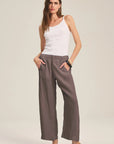 LOLA WOVEN LINEN PANT
