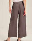 LOLA WOVEN LINEN PANT