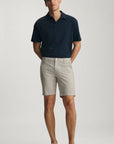 NOAH BEIGE STRIPE SHORTS