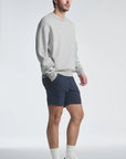 NATE NAVY SEERSUCKER SHORTS