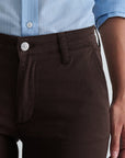 KATHLEEN CHINO CHESTNUT TWILL