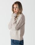 MABEL LIGHTWEIGHT MOCK NECK SWEATER