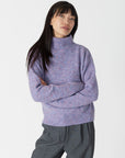 MABEL LIGHTWEIGHT MOCK NECK SWEATER