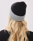 COLOUR BLOCK TOQUE