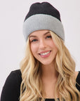 COLOUR BLOCK TOQUE