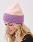 COLOUR BLOCK TOQUE