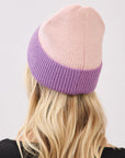 COLOUR BLOCK TOQUE