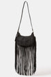 LONG FRINGE CROSSBODY BAG