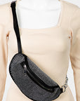 RHINESTONE FANNY PACK