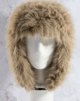 FAUX FUR TRAPPER HAT