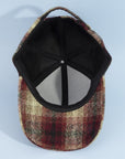 PLAID BALL CAP