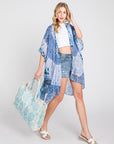 TIE DYE OPEN WRAP