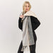 TUFTED LINES SCARF