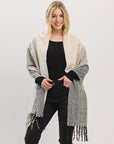 TUFTED LINES SCARF
